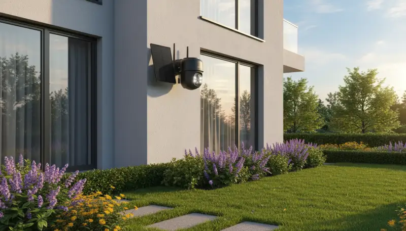 Unabhängige Überwachung: Solar Außenkameras