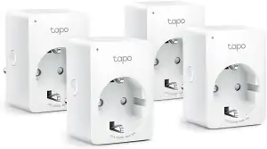 Tapo P100 WLAN Smart Steckdose 4er Pack, Smart Home WiFi Steckdose, Alexa Zubehö