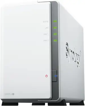 Synology DS223j 2-Bay Diskstation NAS (Realtek RTD1619B 4-Core 1.7 GHz 1GB DDR4 