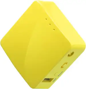 GL.iNet GL-MT300N-V2 (Mango) Tragbarer Mini-Reise-Wireless-Pocket-VPN-WLAN-Router – Access Point/Extender/WDS | OpenWrt | 2 x Ethernet-Ports | OpenVPN/Wireguard VPN | USB 2.0 | 128 MB RAM