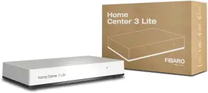 FIBARO Home Center 3 Lite, Z-Wave 700 Box mit Alexa, Google Home, Z-Wave Switche