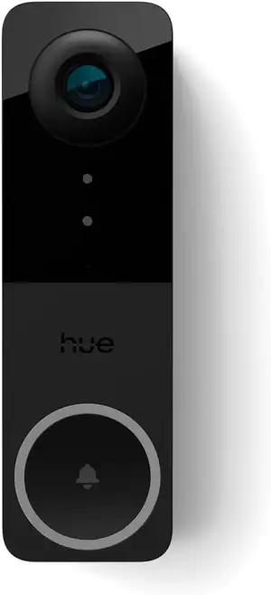 Philips Hue Secure kabelgebundene Video-Türklingel, Außenkamera mit farbechter 2