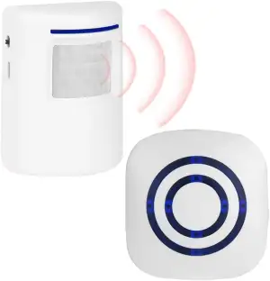 Kabellose Durchgangsalarm, Ladenglocke Funkalarmanlage, Funk Durchgangsmelder mi