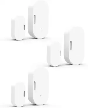MOES Smart Tür- und Fenstersensor mit Lichtsensor, ZigBee Magnetkontakt Tür-/Fen
