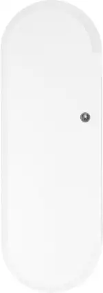 ABUS Erschütterungsmelder für die Funk-Alarmanlage Smartvest Pro - kabelloser Melder für Tür, Fenster und Objekte - Montage durch Schrauben oder Kleben - zum Schutz vor Diebstahl - weiß