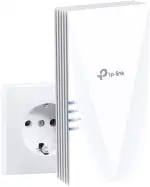 TP-Link RE500X WiFi 6 WLAN Verstärker Repeater AX1500 (1200 Mbit/s 5GHz, 300 Mbit/s 2,4GHz, Gigab...