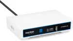 VulTech UPS60PW-DC Rev. 2.1 Weiß Mini USV 6000 mAh 60 Watt tragbare unterbrechungsfreie Stromversorgung für Router Wireless Modem Kamera Power Bank Smartphone Eingang 100-240 VAC USB 5 V DC 12 V