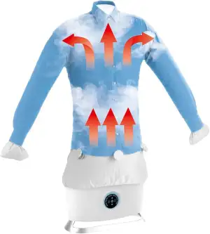 CLEANmaxx automatischer Hemdenbügler mit Dampffunktion | Innovativer Bügler für 