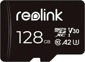 Reolink 128 GB microSDXC Speicherkarte, Klasse 10, A2, V30, U3 TF Speicherkarte,