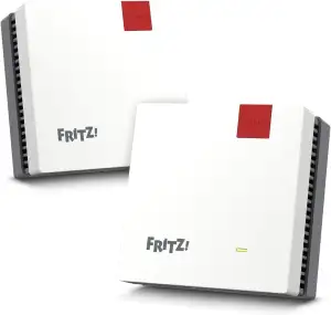 Fritz!Mesh Set 1600 2er-Set (2X Fritz!Repeater, ideal für Internetrouter oder Gl
