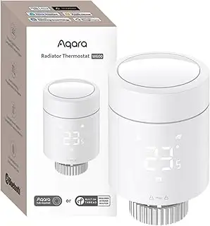 Aqara Smartes Heizkörperthermostat W600, Matter, Thread/Zigbee Thermostat, Energ