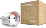FIBARO Wall Plug / Z-Wave Plus Smart Steckdose Plug mit Leistungsmessung Typ F, FGWPF-102