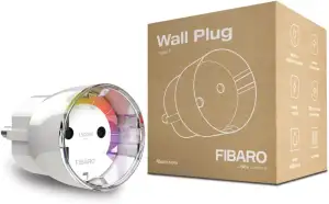 FIBARO Wall Plug / Z-Wave Plus Smart Steckdose Plug mit Leistungsmessung Typ F, 