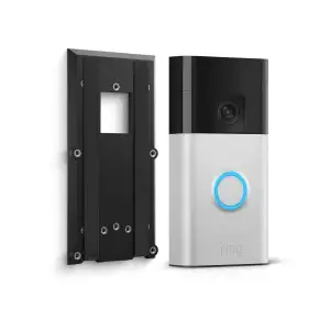 Ring Akku-Videotürklingel (Battery Video Doorbell) + Selbsthaftende Halterung | 