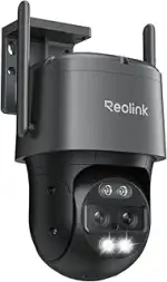 Reolink 4K 8MP Wi-Fi 6 PTZ Überwachungskamera Aussen WLAN mit Auto-Tracking-Zoom, Dual-Objektiv, ...