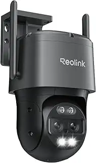 Reolink 4K 8MP Wi-Fi 6 PTZ Überwachungskamera Aussen WLAN mit Auto-Tracking-Zoom