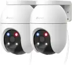 EZVIZ 5MP Pan&Tilt Überwachungskamera Aussen WLAN, 360° PTZ, Personen-/Fahrzeugerkennung, Zwei-We...