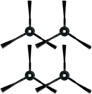 Set mit vier Ersatz-Seitenbürsten für RoboVac L35 LR30 Plus, kompatible Kehrkant