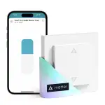 Meross Matter Smart Rolladenschalter WLAN 55x55mm, Smart Home Rolladensteuerung | Jalousieschalter, kompatibel mit Apple HomeKit, Alexa und Google Home(NEUTRALKABEL ERFORDERLICH)