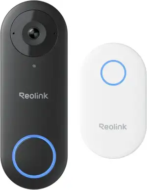 Reolink 5MP Video-Türklingel PoE mit Chime, UHD Türklingel Kabelgebundene mit Ka