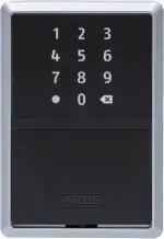 ABUS smarte Schlüsselbox KEYGARAGE One – per App mit Smartphone oder per Zahlencode bedienbar – Schlüsselkasten für 20 Schlüssel – auch ideal für Ferienwohnungen – Modell 787 zur Wandmontage, Schwarz