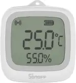 SONOFF SNZB-02WD IP65 Zigbee LCD Smart-Temperatur-Feuchtigkeitssensor, wasserdicht für Gewächshaus/Badezimmer, APP-Überwachung mit Diagrammen, flexible Installation