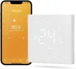 MIUCDA Smart Thermostat Fussbodenheizung Wasser, Tuya WiFi Heizungsthermostat Smart Digital Raumthermostat Kompatibel mit Alexa, Google Home