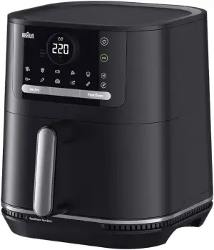 Braun MultiFry 5 – 2-in-1 Heißluftfritteuse mit Backfunktion, PFAS-freie Keramik