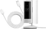 Ring Innenkamera (Indoor Camera 2. Gen.) + 3-m-USB-A- auf Micro-USB-Netzkabel | Überwachungskamer...