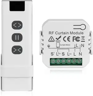 Funk Rolladensteuerung Nachrüstset, Funk Schalter für Rolladen, Jalousien, Marki