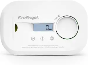 FireAngel FA6812 Kohlenmonoxid Melder, Tragbarer CO Melder mit LCD Anzeige – Mit