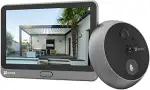 EZVIZ WLAN Türklingel mit 166° Weitwinkel und PIR-Sensor, 2MP Türspion Kamera mit 4,3 Zoll Farbbi...
