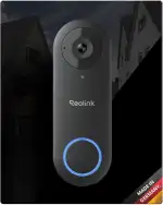 iSecur Blende passend für Reolink Akku-Videotürklingel aus Acryl I Video-Doorbell I Klingelschild...