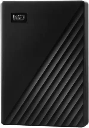 WD My Passport externe Festplatte 5 TB (mobiler Speicher, schlankes Design, heru