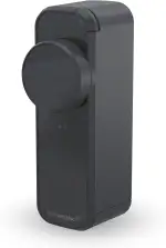 Homematic IP Türschlossantrieb – pro, anthrazit, Smart Home, permanente Türüberwachung, Smart Lock, elektronsiches Türschloss, einfach nachrüsten, Tür steuern per App, Alexa & Google Home, 162500A0