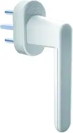 Schellenberg 46501 Sicherheits-Alarmgriff für Fenster, Balkon- und Terassentüren, 37 mm Stiftläng...