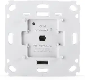 Homematic IP Smart Home Rollladenaktor für Markenschalter, digitale Steuerung fü