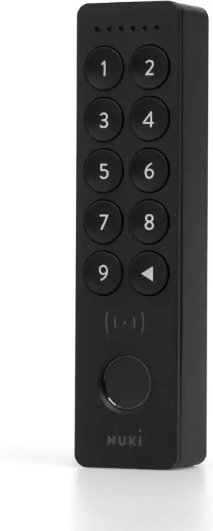 Nuki Keypad 2 NFC (2026) - Türschloss öffnen mit Apple home key, Fingerprint, NF
