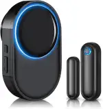Tür fenster sensor klingel, Funkklingel 900ft Reichweite 58 Klingeltöne, Haushaltsalarme, Home Security Alarmanlage Magnetsensor für Häuser, Ladentür