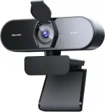 4K Webcam Mit PDAF & CDAF Dual-Autofokus, Ultra HD 4K, 2 Rauschunterdrückungs-Mikrofone, Automatische Lichtkorrektur, USB-A, Privatsphäre-Abdeckung, Streaming Für PC/Mac/Laptop