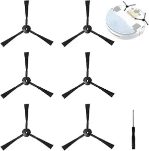 Seitenbürsten für MEDION E32 (MD 18510)/E32 SW (MD 18503)/MD16192/MD18500/MD1850