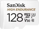 SanDisk High Endurance microSDXC Speicherkarte 128 GB + Adapter (Für Dash-Cams und private Überwachungskameras, 100 MB/s Lesen, V30 für Full-HD und 4K-Videos)