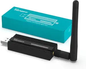 SONOFF Zigbee 3.0 USB Dongle Plus,Zigbee Gateway TI CC2652P + CP2102N Zigbee USB