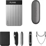 Plaud Note Pro und NotePin Paket mit 4 Zubehörteilen, KI Digitales Diktiergerät App-Steuerung, KI...