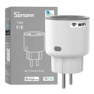 SONOFF S60TPF Smart Wlan Steckdose 16A 4000W, Smart Stecker mit Strommessung, Üb