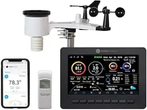 Ambient Weather Intelligente Wetterstation WS-2000 mit WiFi Fernüberwachung und 
