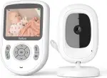 TakTark Babyphone mit Kamera [2,8 Zoll/720p IPS Babyphone] Babyphone mit Kamera Ohne WLAN,1000ft Long Range,750mAh Akku,2-Wege-Gespräch,VOX,3×Zoom,Nachtsicht,Temperaturüberwachung,Wiegenlieder