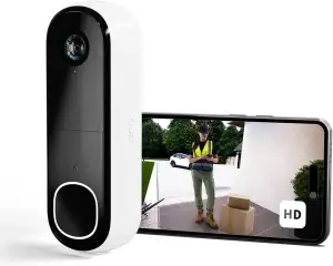 Arlo HD Video Türklingel Mit Kamera Kabellos, 1080p, WLAN Doorbell, Bewegungsmel