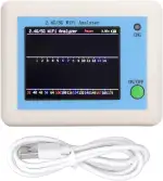 WiFi Analyzer, 2,4G/5G WLAN Analysator Scanner WIFI-Signalanalysator spektrumanalysator, WLAN Netzwerkanalysator Signalstärkemessgerät, WiFi Signal Scanner mit C Typ Ladekabel