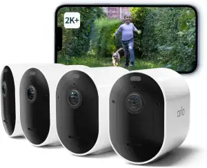 Arlo Pro 5 Überwachungskamera Aussen WLAN, 2K+ HDR Video, Kabellos, Verbesserte 